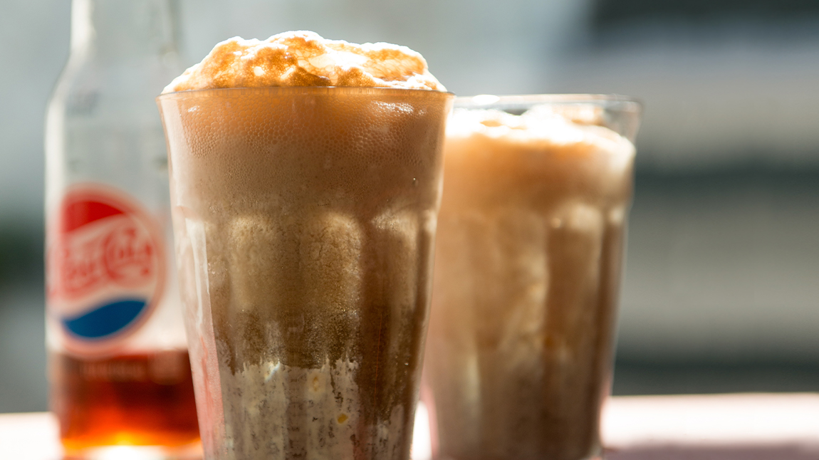 Vivian’s Pepsi, Peanut, and Bourbon Float